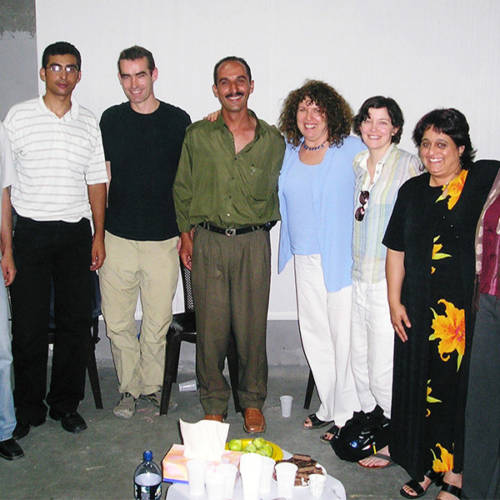 Palestine 2004 – workshop with Al Harah Theatre 2004, Rufus Norris, Elyse Dodgson and Sacha Wares