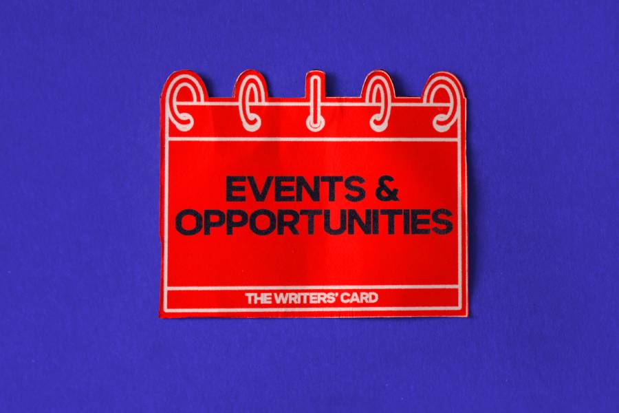 Writers' Card Events & Opportunities